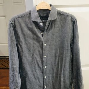 Bonobos Dress Shirt - wide collar